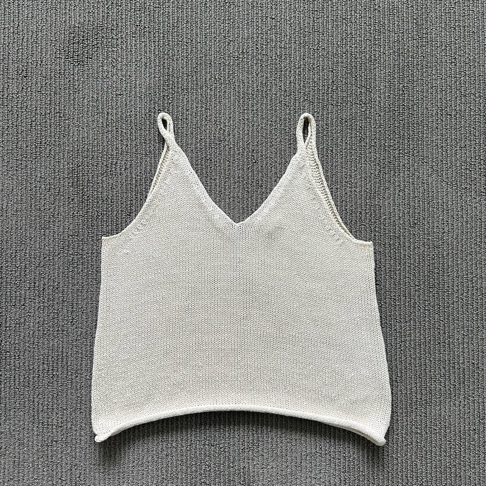 H&M Cream Knit Camisole